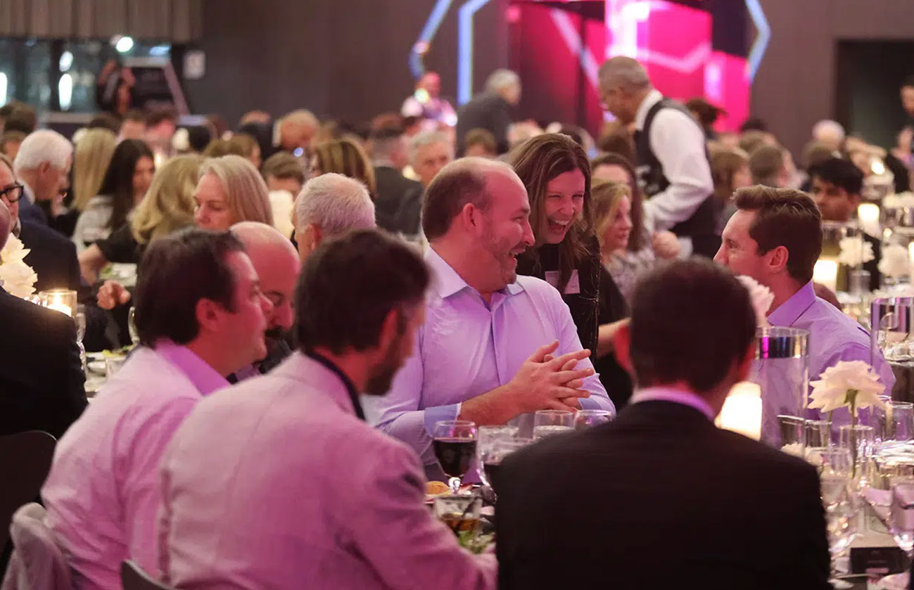 Inspired Home Show dinner
